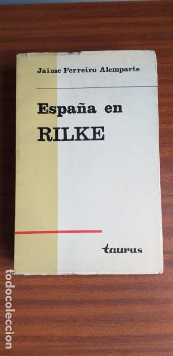 Libros de segunda mano: Espa&ntilde;a en Rilke --- Ferreiro - Foto 1