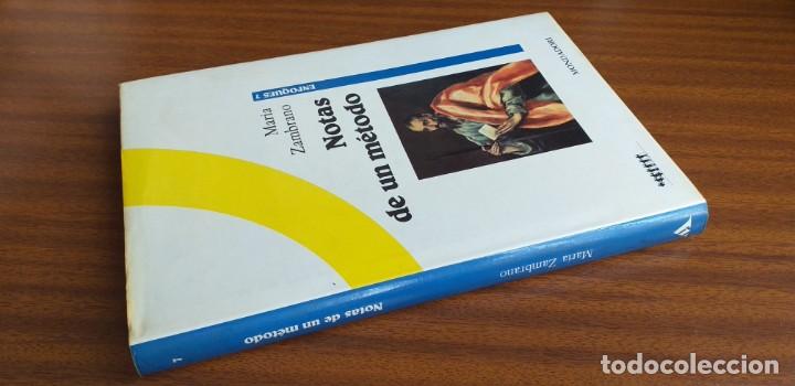 Libros de segunda mano: Notas de un m&eacute;todo --- Mar&iacute;a Zambrano - Foto 2