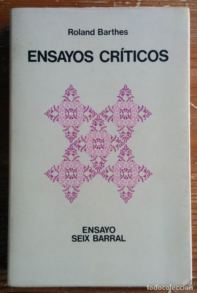 Libros de segunda mano: Roland Barthes: Ensayos cr&iacute;ticos. - Foto 1