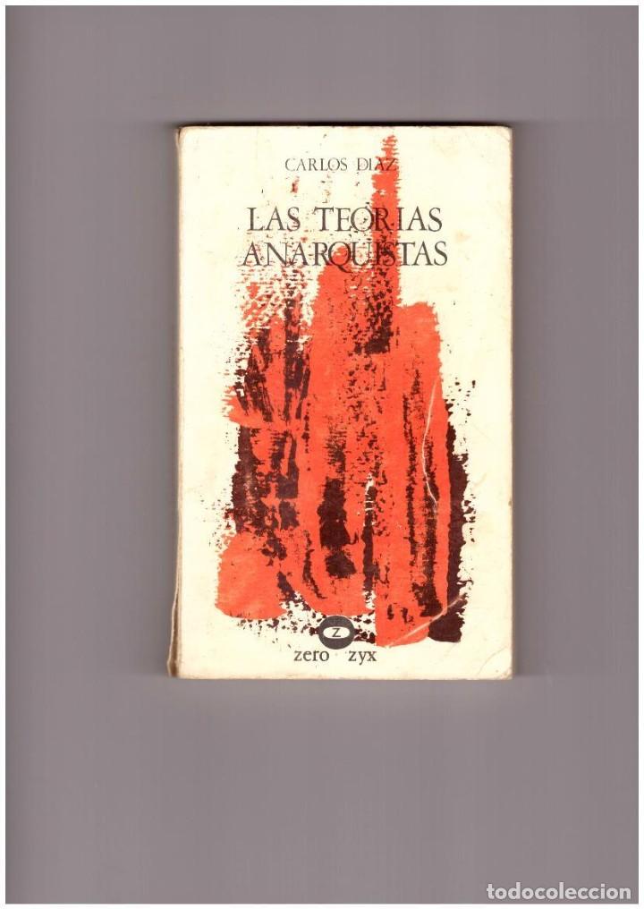 Libros de segunda mano: CARLOS DIAZ: LAS TEORIAS ANARQUISTAS - Foto 1
