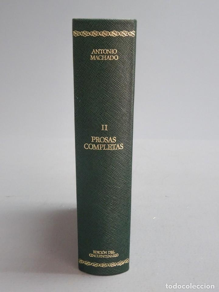 Libros de segunda mano: PROSAS COMPLETAS II - ANTONIO MACHADO - MADRID 1989 - Foto 1