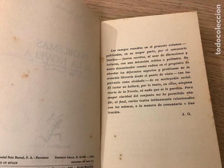 Libros de segunda mano: Problemas de la novela - Juan Goytisolo - Foto 4