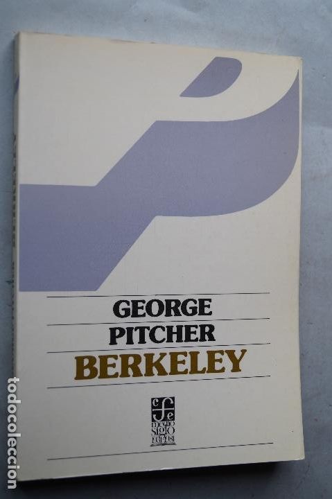 Libros de segunda mano: BERKELEY. GEORGE PITCHER. - Foto 1