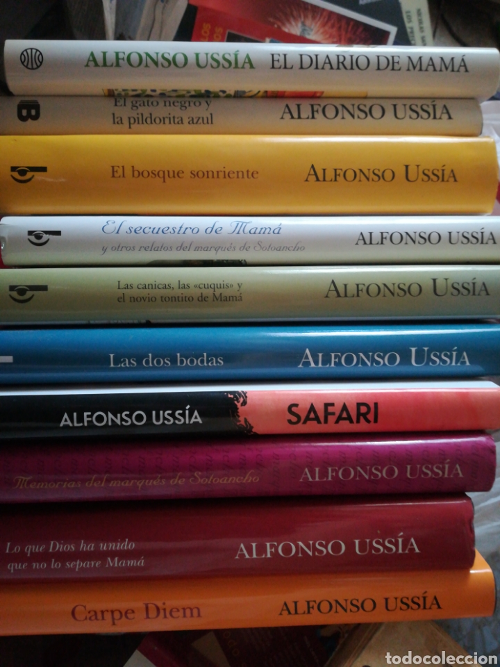 Libros de segunda mano: Alfonso Usia 10 libros en tapa dura - Foto 2