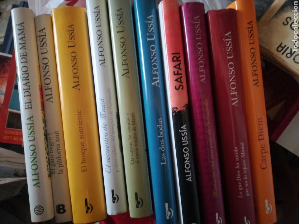 Libros de segunda mano: Alfonso Usia 10 libros en tapa dura - Foto 1