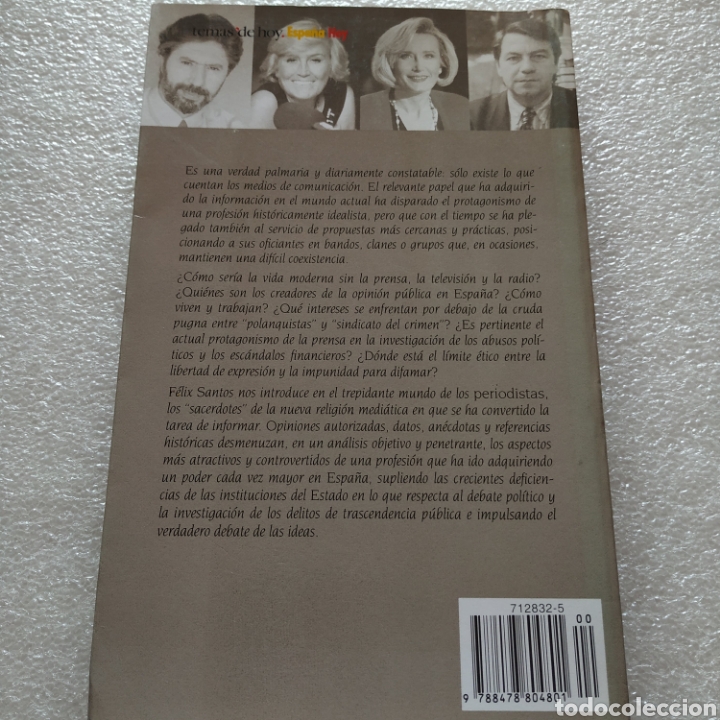 Libros de segunda mano: Periodistas. Felix Santos - Foto 2