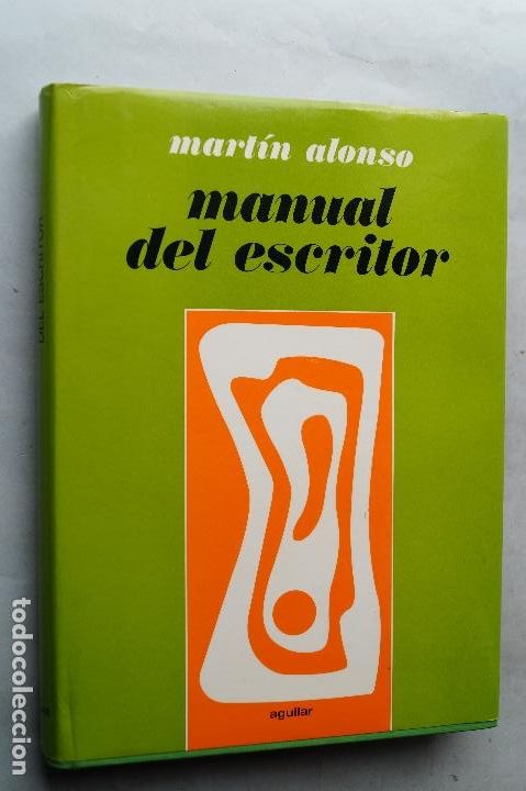 Libros de segunda mano: MANUAL DEL ESCRITOR. MARTIN ALONSO. - Foto 1