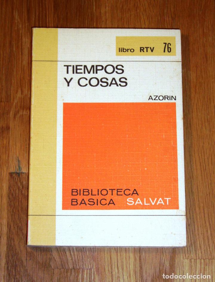 Libros de segunda mano: AZOR&Iacute;N. Tiempos y cosas (RTV ; 76) - Foto 1