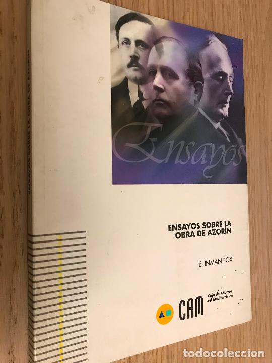 Libros de segunda mano: E. INMAN FOX - ENSAYOS SOBRE LA OBRA DE AZOR&Iacute;N - 2000 - Foto 1