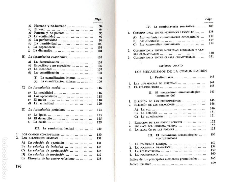 Libros de segunda mano: Gram&aacute;tica del espa&ntilde;ol / Bernard Pottier - Foto 4