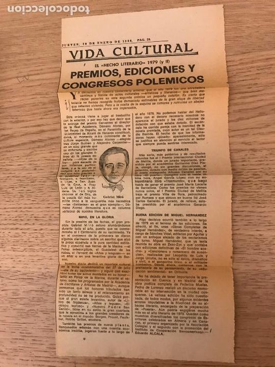Libros de segunda mano: EL A&Ntilde;O CULTURAL ESPA&Ntilde;OL 1979 - VV.AA - Foto 10