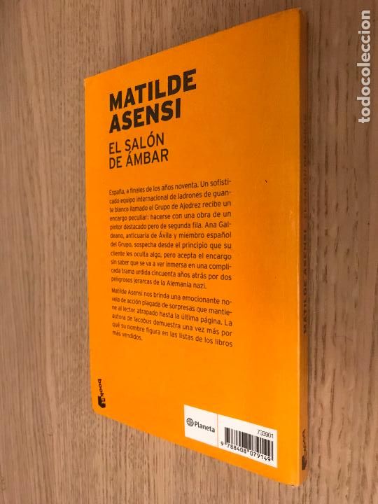 Libros de segunda mano: MATILDE ASENSI - EL SALON DE AMBAR - 2008 - Foto 6
