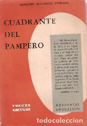 Libros de segunda mano: Mart&iacute;nez Estrada, Ezequiel - Cuadrante del Pampero - PRIMERA EDICI&Oacute;N - Foto 1
