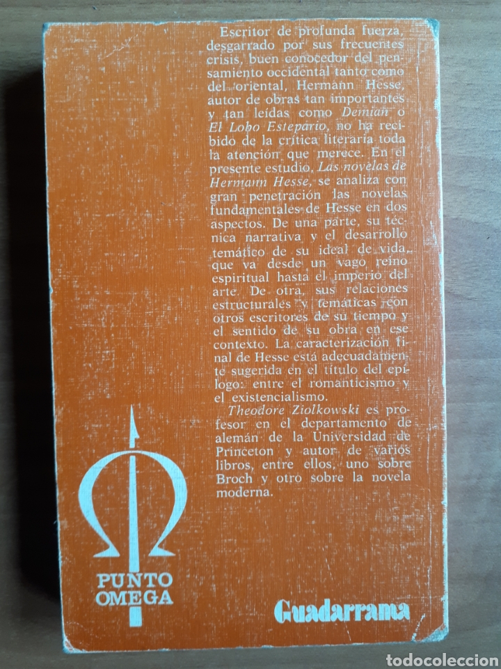 Libros de segunda mano: LAS NOVELAS DE HERMANN HESSE. T. ZIOLKOWSKI - Foto 2