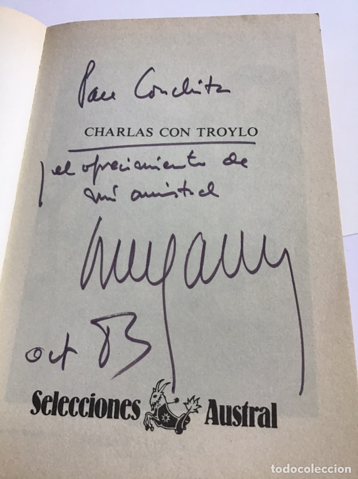 Libros de segunda mano: CHARLAS CON TROYLO / ANTONIO GALA / ESPASA-CALPE - Foto 4