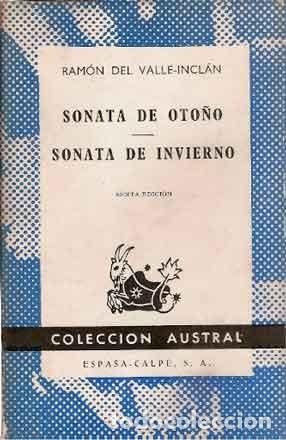 Libros de segunda mano: Valle Incl&aacute;n, Ram&oacute;n del - Sonata de Oto&ntilde;o. Sonata de Invierno - Foto 1