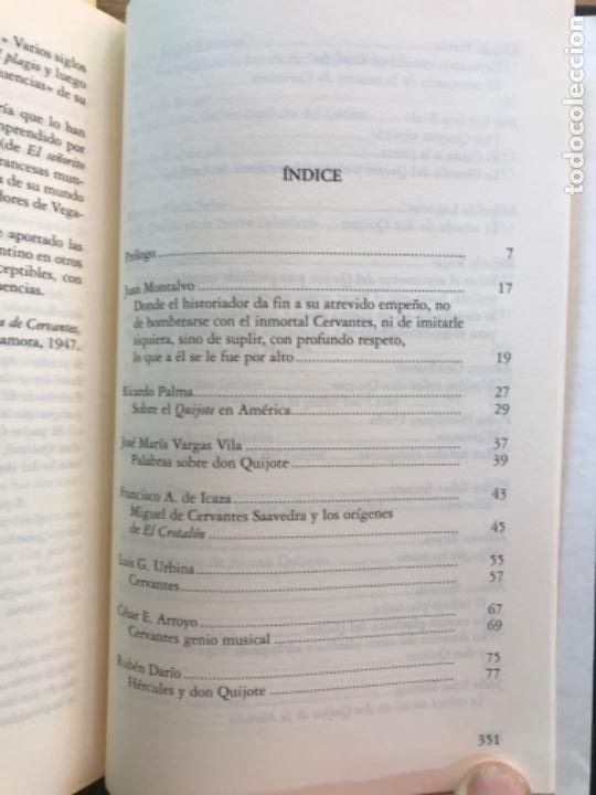 Libros de segunda mano: EL QUIJOTE VISTO DESDE AMERICA. - Foto 3