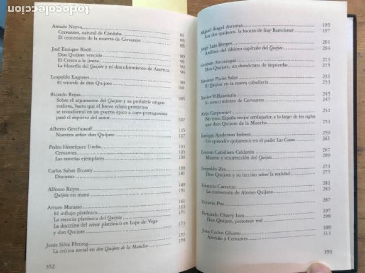 Libros de segunda mano: EL QUIJOTE VISTO DESDE AMERICA. - Foto 4