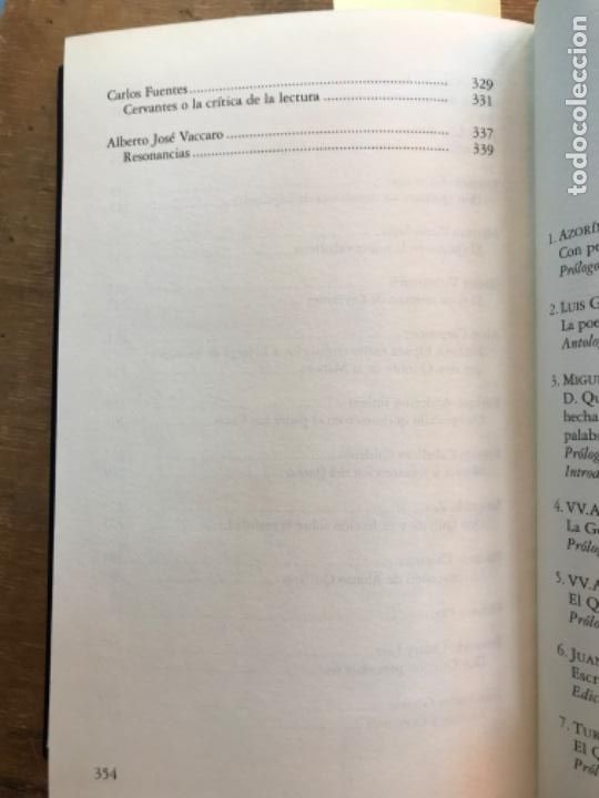 Libros de segunda mano: EL QUIJOTE VISTO DESDE AMERICA. - Foto 5