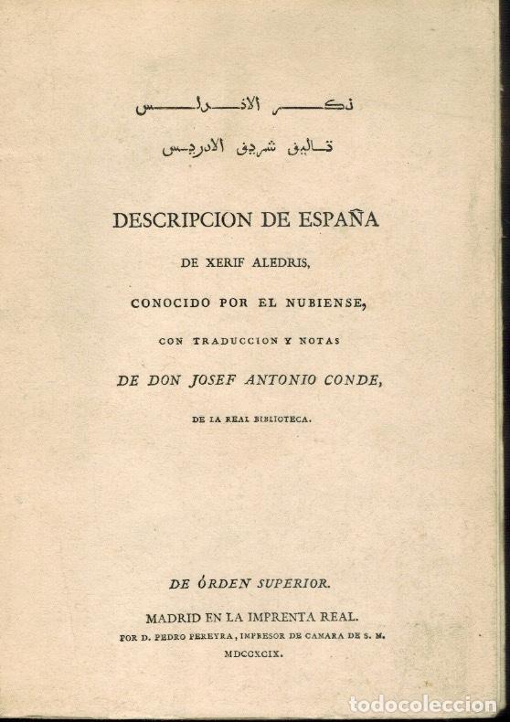Libros de segunda mano: DESCRIPCI&Oacute;N DE ESPA&Ntilde;A - Foto 1