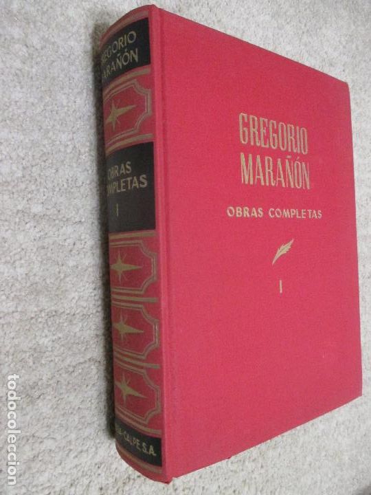 Libros de segunda mano: Gregorio Mara&ntilde;&oacute;n. Obras Completas. Tomo I Pr&oacute;logos - Foto 1