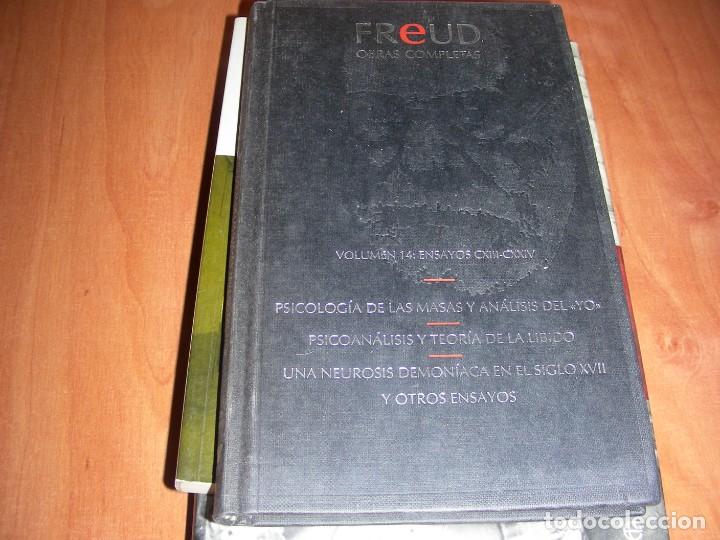 Libros de segunda mano: FREUD , OBRAS COMPLETAS 14 , ENSAYOS - Foto 1