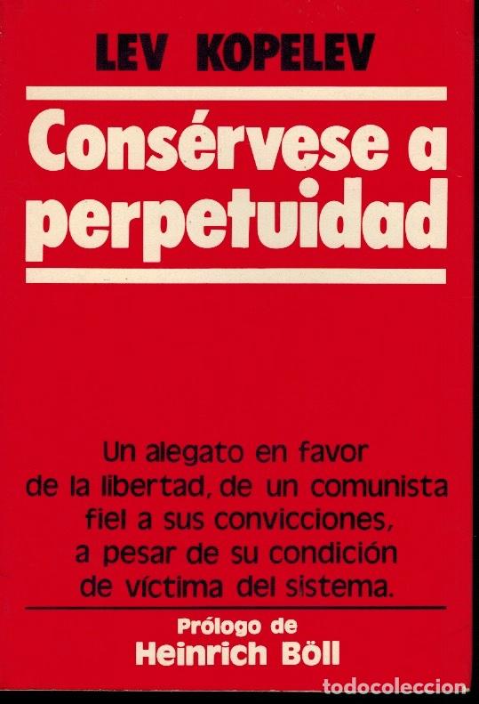 Libros de segunda mano: CONS&Eacute;RVESE A PERPETUIDAD - Foto 1