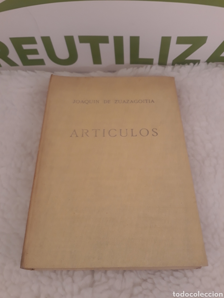 Libros de segunda mano: Articulos. Joaquin De Zuazagoitia. - Foto 1