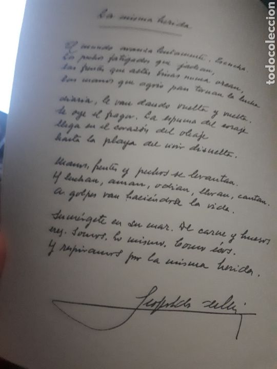 Libros de segunda mano: REFLEXIONES SOBRE MI POES&Iacute;A LEOPOLDO DE LUIS - Foto 2