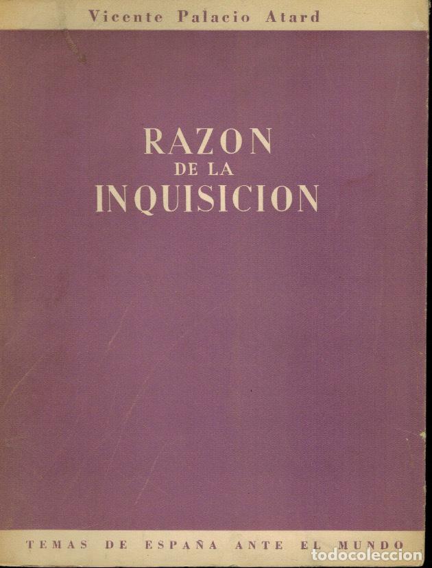 Libros de segunda mano: RAZ&Oacute;N DE LA INQUISICI&Oacute;N - Foto 1