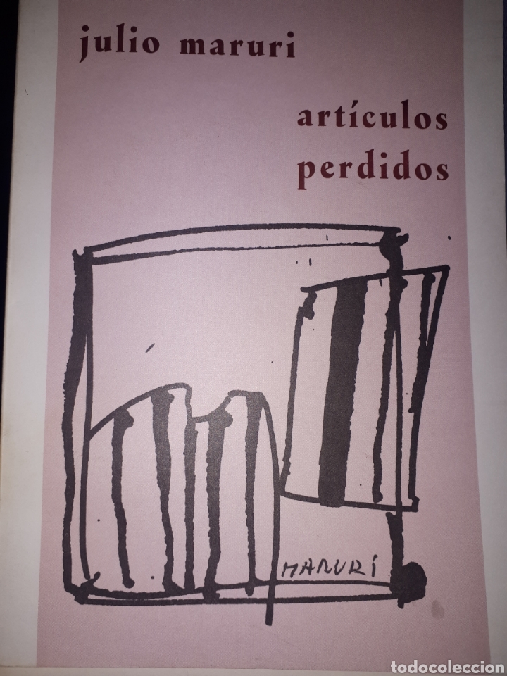 Libros de segunda mano: ART&Iacute;CULOS PERDIDOS JULIO MARURI - Foto 1