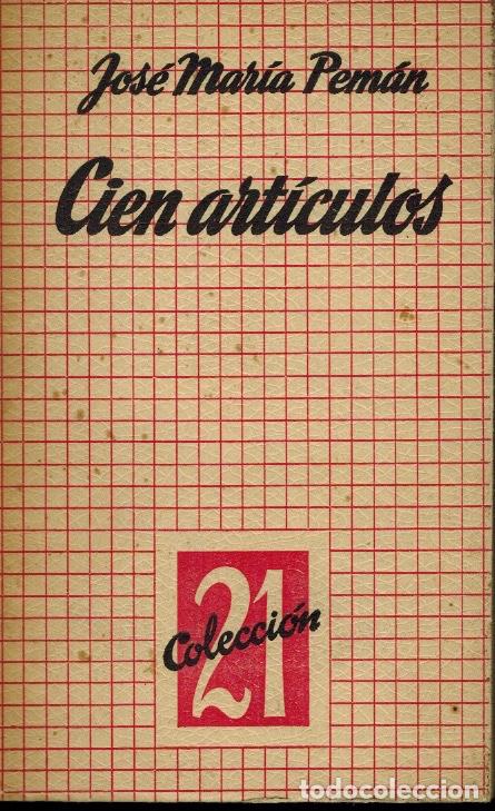 Libros de segunda mano: CIEN ART&Iacute;CULOS - Foto 1