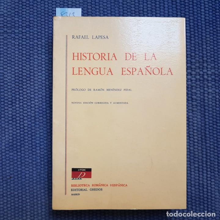 Libros de segunda mano: Historia de la Lengua Espa&ntilde;ola - Foto 1