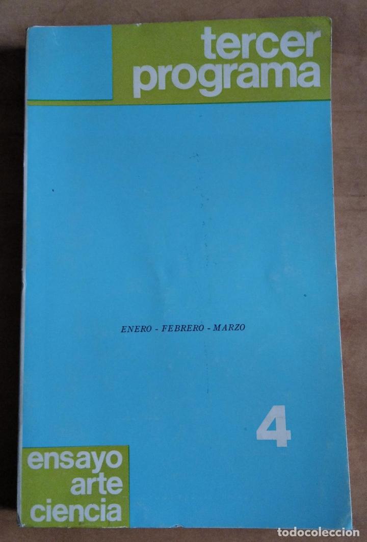 Libros de segunda mano: TERCER PROGRAMA (ENSAYO, ARTE, CIENCIA) N&ordm; 4 - Foto 1