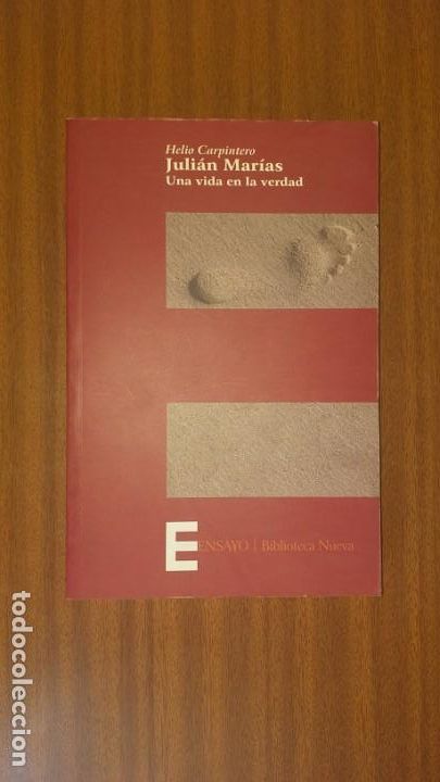 Libros de segunda mano: Juli&aacute;n Mar&iacute;as &bull; Una vida en la verdad --- H. Carpintero - Foto 2