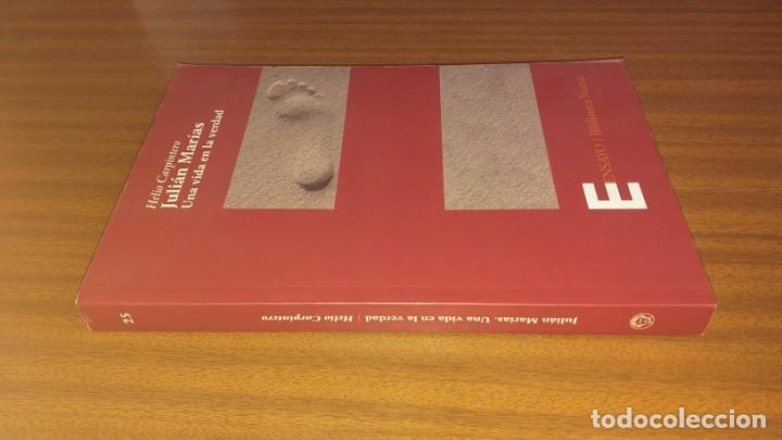 Libros de segunda mano: Juli&aacute;n Mar&iacute;as &bull; Una vida en la verdad --- H. Carpintero - Foto 3