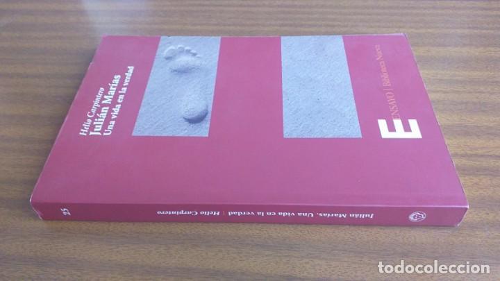 Libros de segunda mano: Juli&aacute;n Mar&iacute;as &bull; Una vida en la verdad --- H. Carpintero - Foto 4