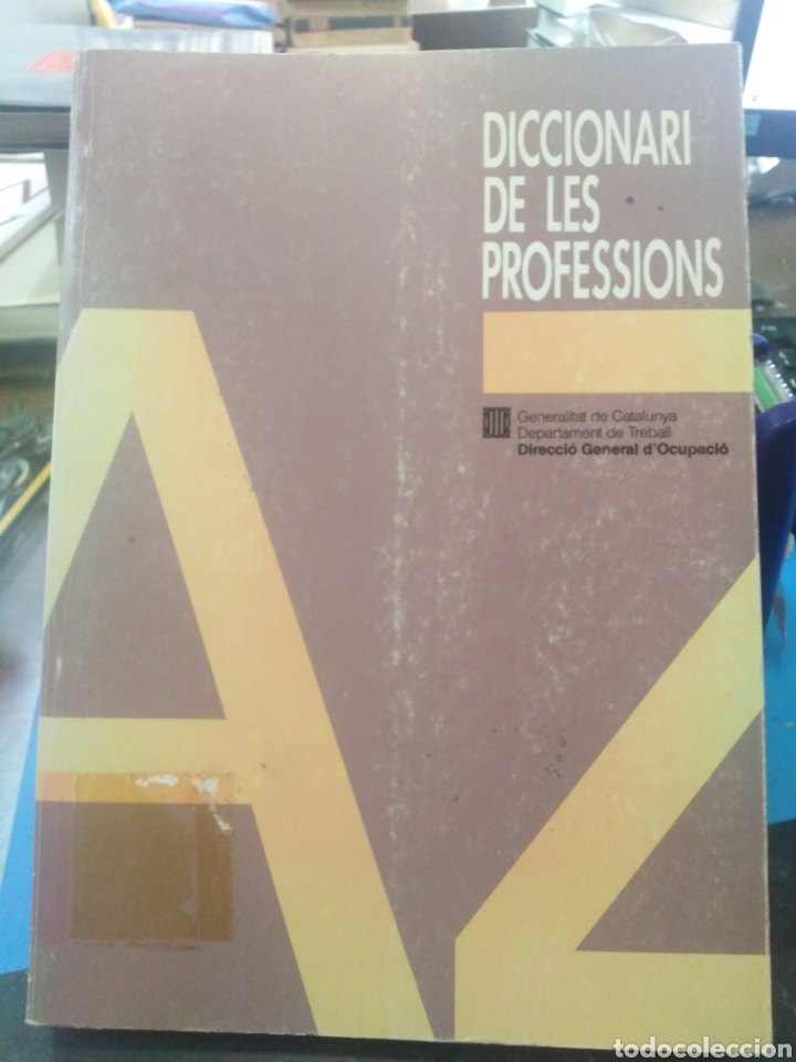 Libros de segunda mano: DICCIONARI DE LES PROFESSIONS-BARCELONA 1989, - Foto 1