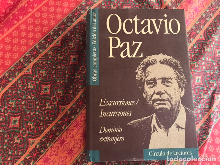 Libros de segunda mano: Excursiones. Incursiones. Octavio Paz. Obras completas 2. - Foto 1
