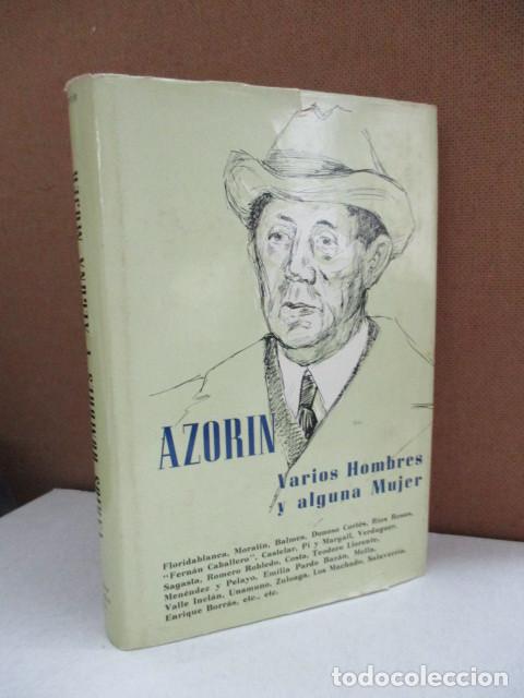 Libros de segunda mano: AZOR&Iacute;N. VARIOS HOMBRES Y ALGUNA MUJER. - Foto 1