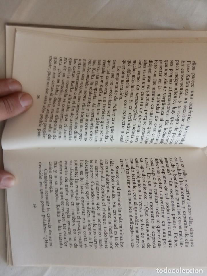 Libros de segunda mano: El otro proceso de Kafka- El&iacute;as Canetti. - Foto 3