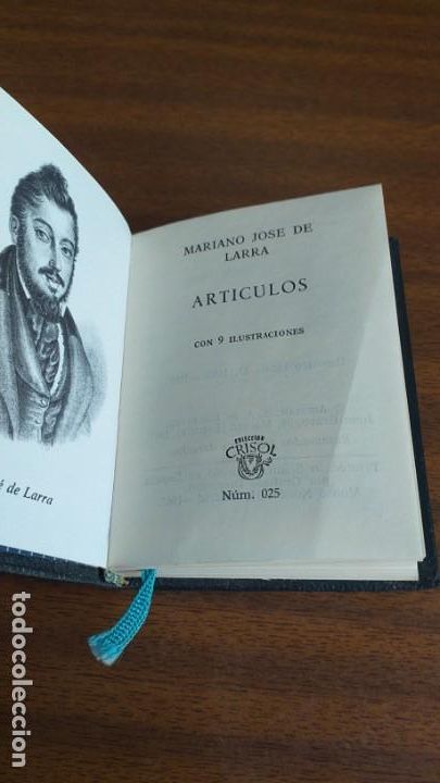 Libros de segunda mano: Crisol&iacute;n 25 Aguilar &bull; Art&iacute;culos --- Larra - Foto 6