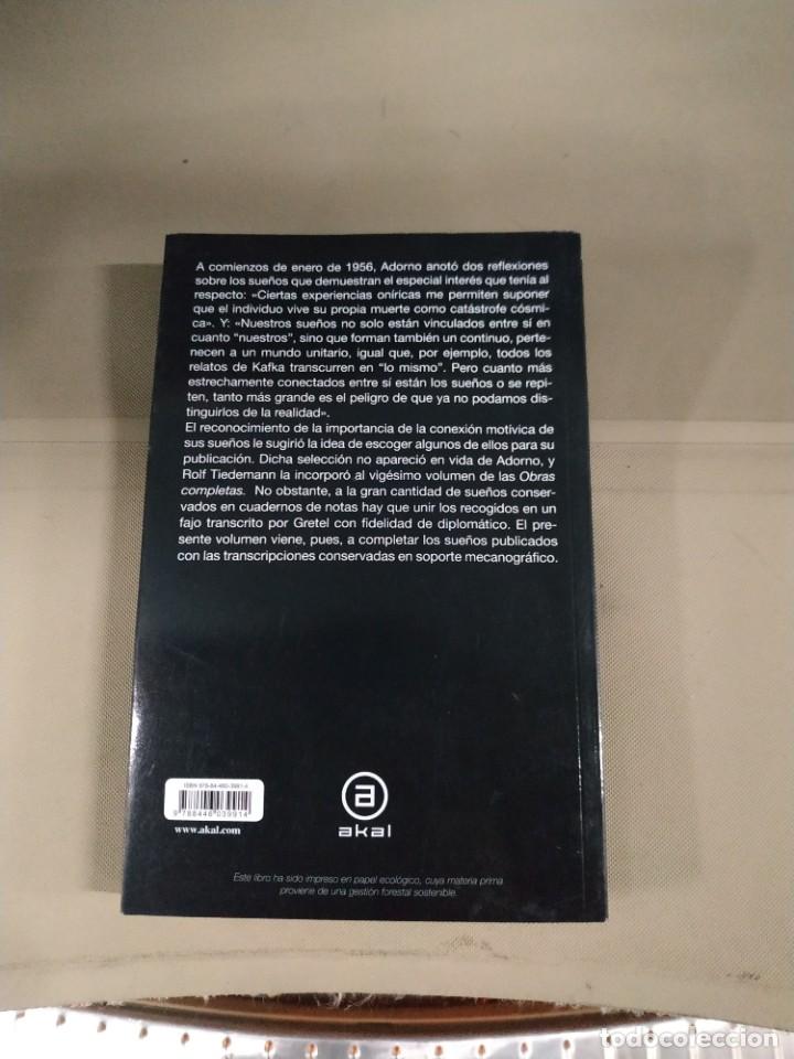 Libros de segunda mano: Sue&ntilde;os - Theodor W. Adorno. Akal - Foto 2