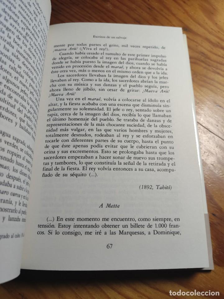 Libros de segunda mano: Escritos de un salvaje - Paul Gauguin - Foto 4
