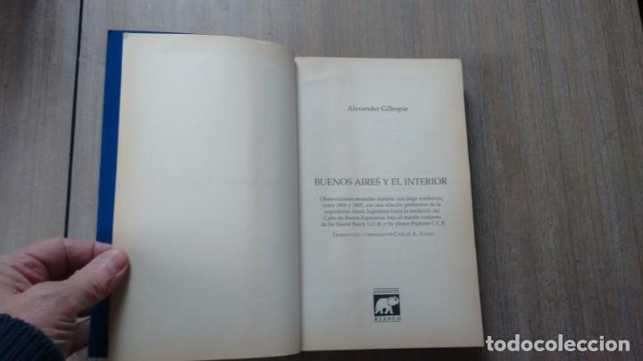 Libros de segunda mano: ALEXANDER GILLESPIE - BUENOS AIRES Y EL INTERIOR - Foto 3