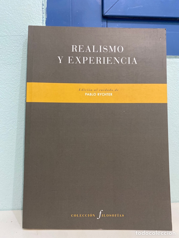 Libros de segunda mano: Realismo y Experiencia Pablo Rychter - Foto 1