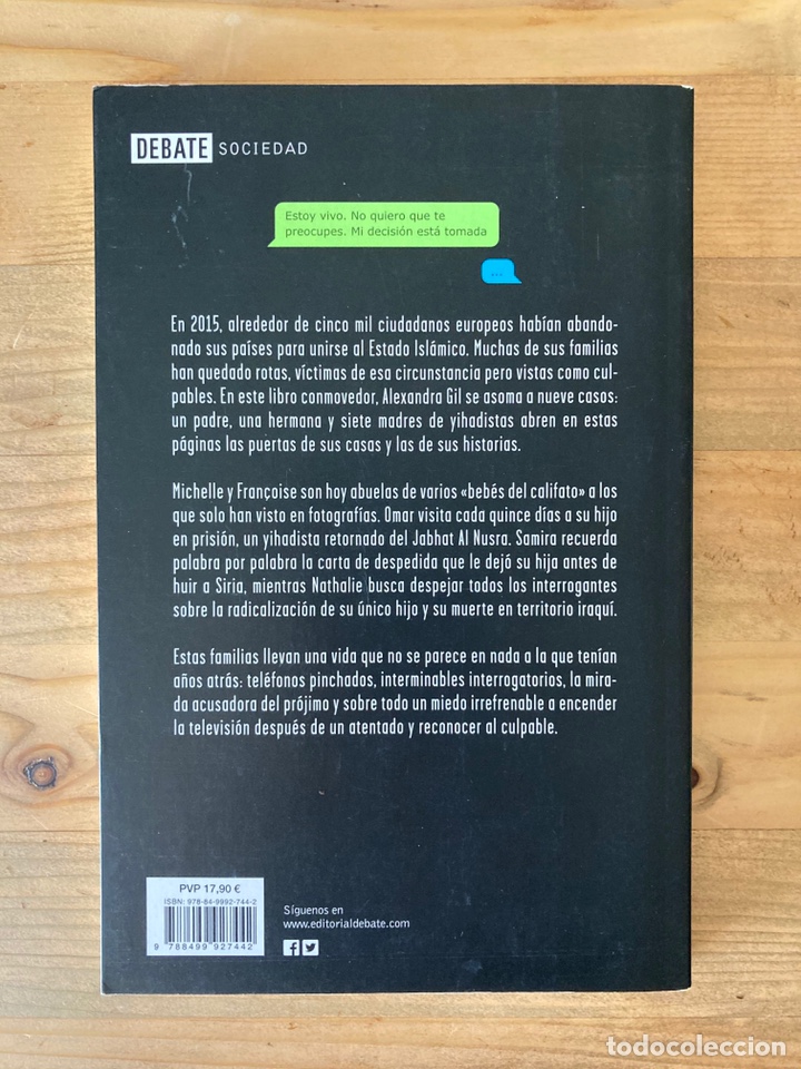 Libros de segunda mano: En el vientre de la yihad. Alexandra Gil. Debate - Foto 2
