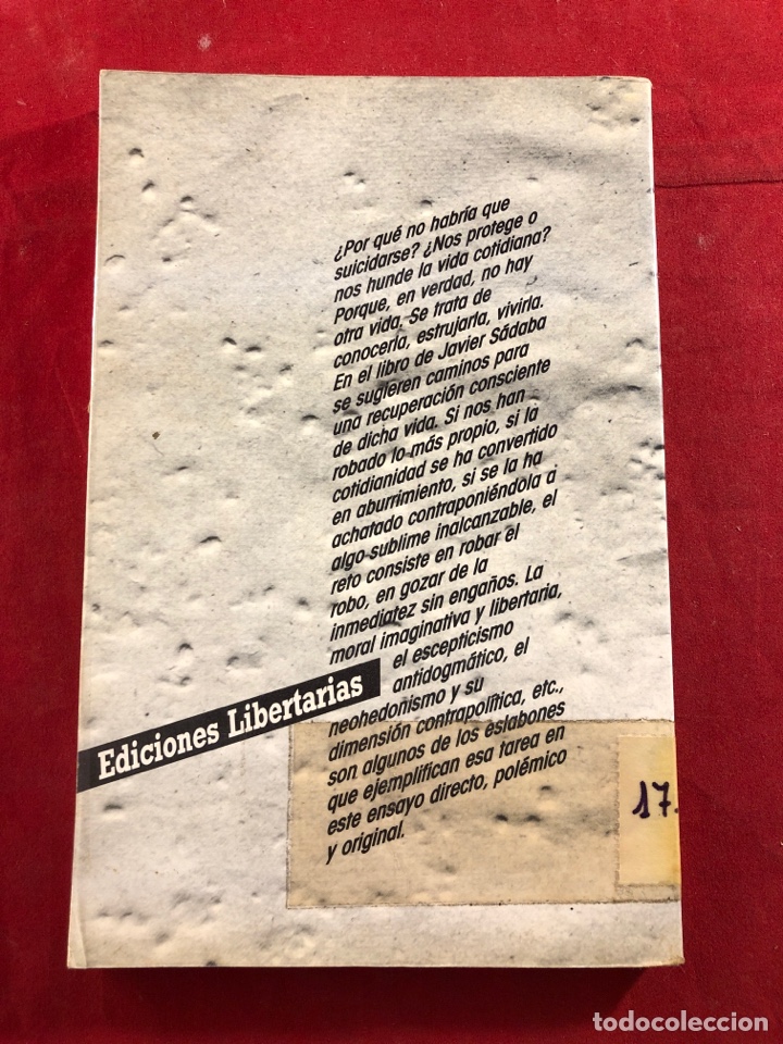 Libros de segunda mano: Saber vivir - Foto 2