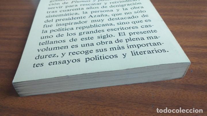 Libros de segunda mano: Plumas y palabras --- Manuel Aza&ntilde;a - Foto 10