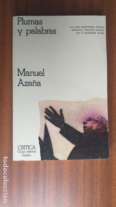 Libros de segunda mano: Plumas y palabras --- Manuel Aza&ntilde;a - Foto 1
